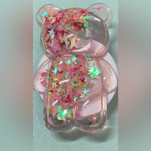 iPhone SE Case with 3D Gummy Bear Shaker PopSocket